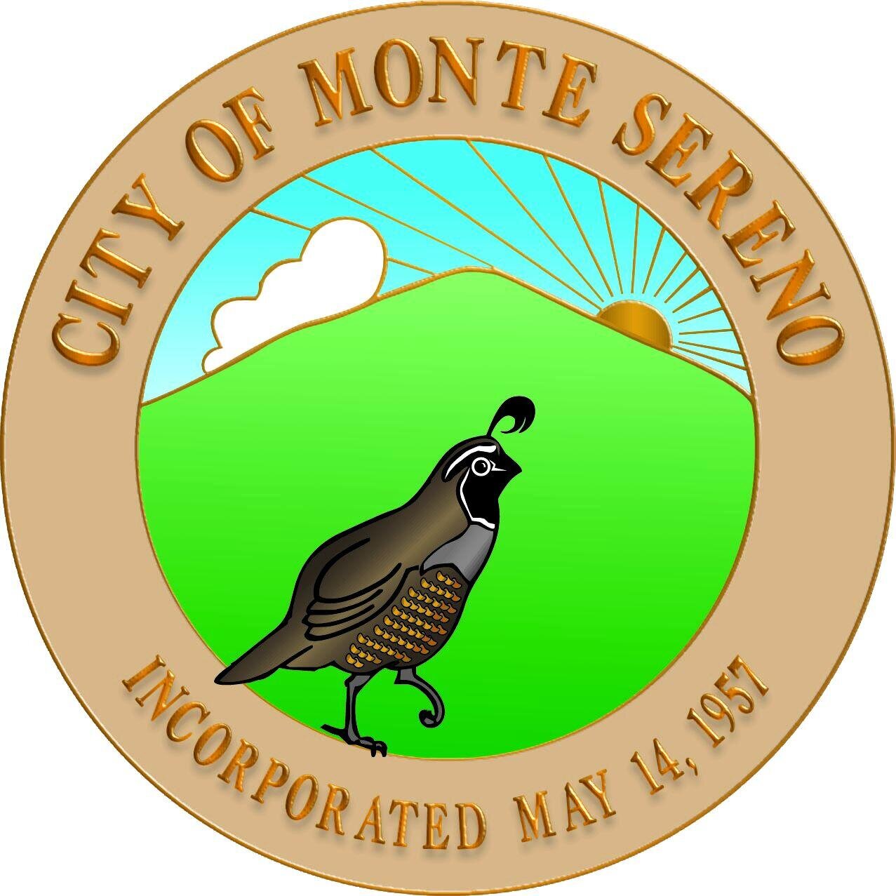 Monte Sereno civic mark